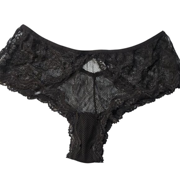 Torrid Black Lace Lingerie Nighty With Matching Bottoms Size 2 - Picture 4 of 5